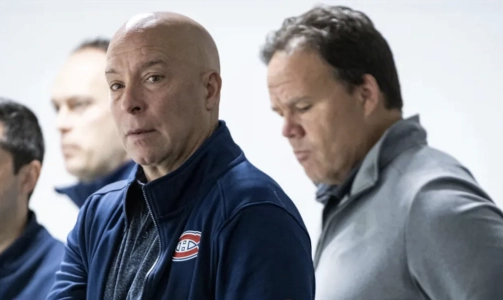 Kent Hughes et Jeff Gorton