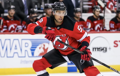 Devils defenseman Brendan Dillon