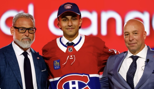 Martin Lapointe, Michael Hage et Kent Hughes