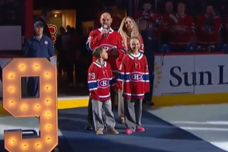 Sc&egrave;ne tr&egrave;s &eacute;motive en direct du Centre Bell : Andrei Markov avait un puissant message pour les fans
