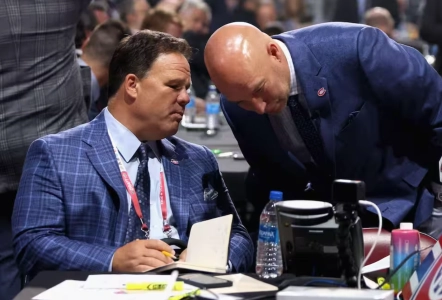 Kent Hughes et Jeff Gorton