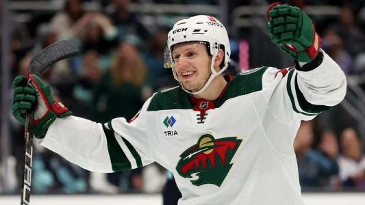 Minnesota Wild forward Marco Rossi.