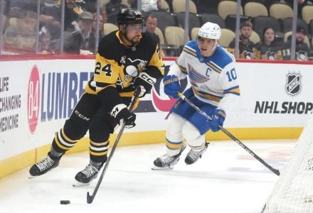 Pittsburgh Penguins defenseman Matt Dumba.