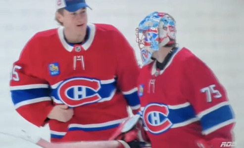 Samuel Montembeault et Jakub Dobes
