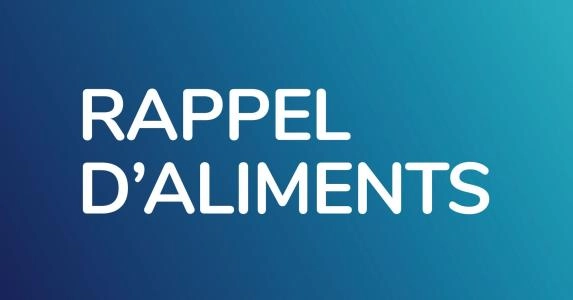 Affiche Rappel Alimentaire
