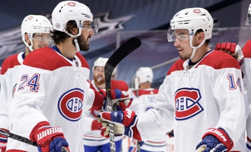 Phillip Danault et Nick Suzuki