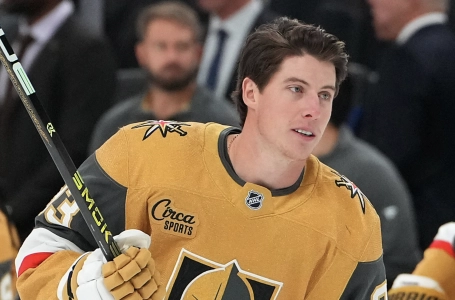 Mitch Marner with Vegas