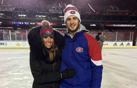Phillip Danault et sa femme