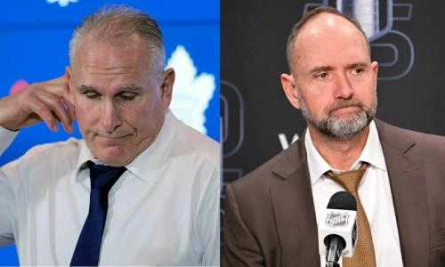 Craig Berube (left) and Peter DeBoer (right)