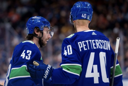 Elias Pettersson and Quinn Hughes