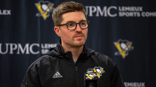 Pittsburgh Penguins GM Kyle Dubas.