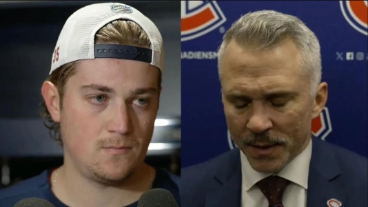 Martin St-Louis et Samuel Montembeault