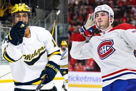 Comparaison frustrante entre Michael Hage et Kirby Dach