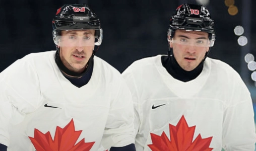 Brad Marchand et Nick Suzuki