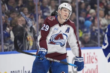 Nathan MacKinnon calls out Olympic referees for divisive call on Nick Suzuki