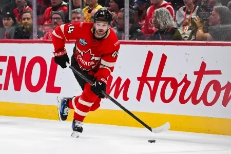 Team Canada defenseman Josh Morrissey forced to leave game with injury