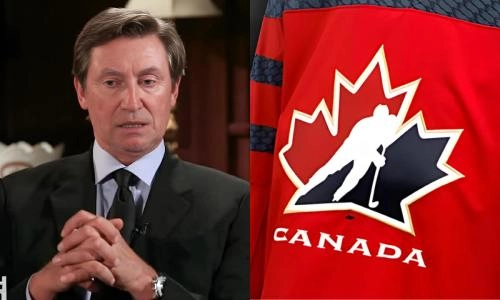Wayne Gretzky (left) and Hockey Canada Jersey (right)