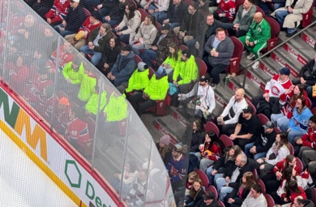 Fans Tricolore jaune Fluo