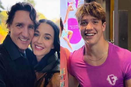 Justin Trudeau et Katy Perry / Xavier Trudeau