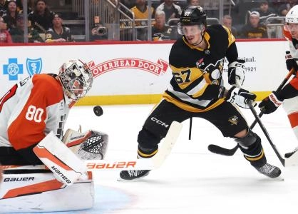 Rickard Rakell points to pressure problem as Penguins drop another shootout to Flyers