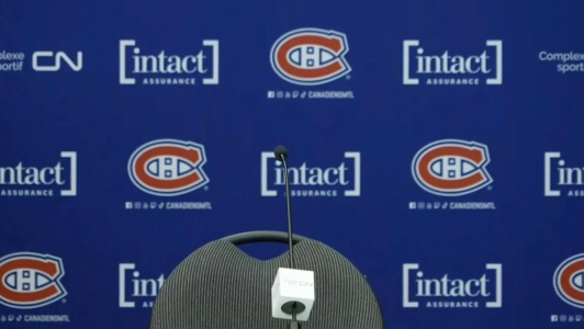 Point de presse des Canadiens de Montr&eacute;al