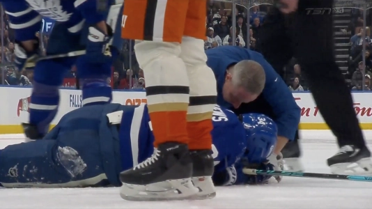 Disaster in Toronto: Auston Matthews injured after dirty hit from Radko Gudas