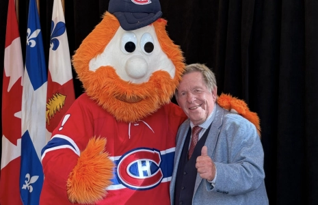Rodger Brulotte et Youppi