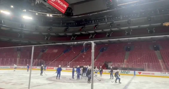 Entra�nement du Lightning de Tampa Bay