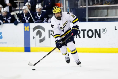 A Maple Leafs prospect is choosing Michigan over Toronto and the decision says a lot
