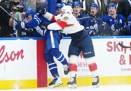 The Maple Leafs lost and Kraken won tonight and Toronto's top five pick is now within reach