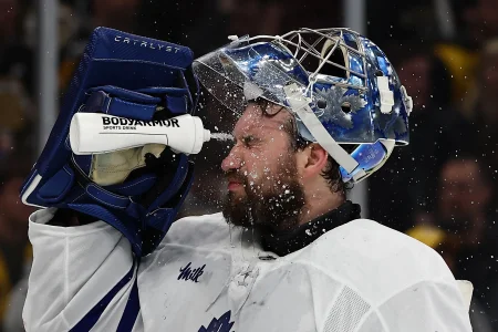 A recurring concern with Anthony Stolarz is putting the Maple Leafs $15-million dollar investment at risk