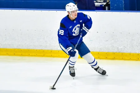 Miroslav Holinka is already proving to the Marlies that he is ready for the jump to pro hockey