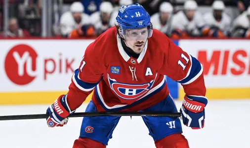21 mars 2026 ; Montr�al, Qu�bec, Canada ; Brendan Gallagher (11), l'ailier droit des Canadiens de Montr�al, attend la mise en jeu contre les Islanders de New York au cours de la troisi�me p�riode au Centre Bell.