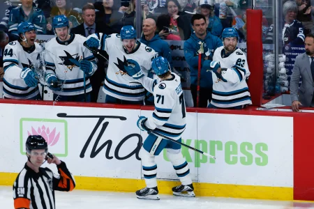 Joe Thornton’s message to Macklin Celebrini says everything as Sharks coach gets emotional
