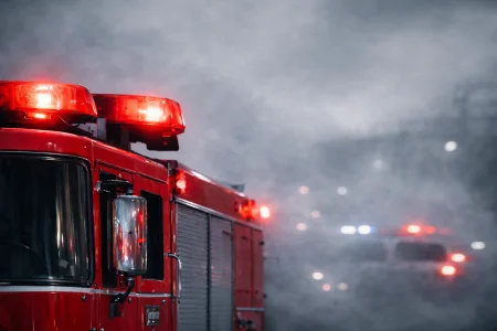Incendie majeur dans un motel en Estrie