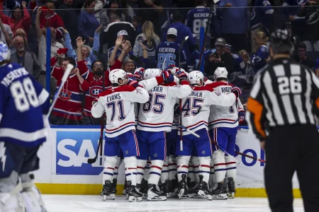 Tampa Bay fans mocked Canada, then Montreal stole Game 1 in overtime