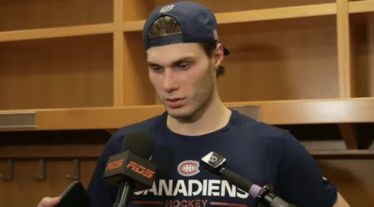 Juraj Slafkovsky ne s'est pas gêné pour dire ce qu'il pense réellement de Martin St-Louis