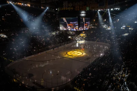 Sabres rollerblade gang goes viral after Boston crowd turns on them