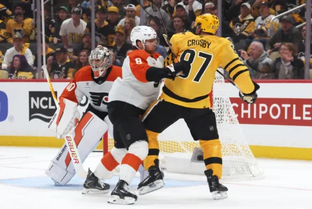 Injury scare involving Dan Vladar takes a Game 4 turn as Flyers eye Penguins sweep