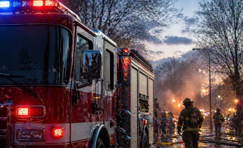 Incendie suspect, un blessé grave et plusieurs résidences touchées