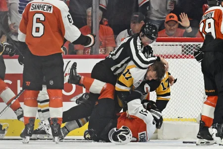 Bryan Rust’s reckless move on Porter Martone gives Flyers new fuel