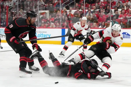 NHL Department of Player Safety announces suspension hearing for Ridly Greig after sucker punch to Sean Walker