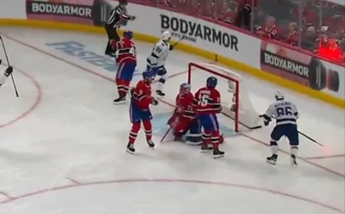 Controverse majeure : le deuxième but du Lightning n'aurait jamais dû compter