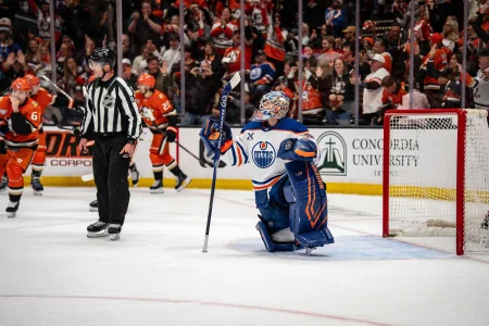 Edmonton left furious after Ryan Poehling’s reviewed overtime goal changes series