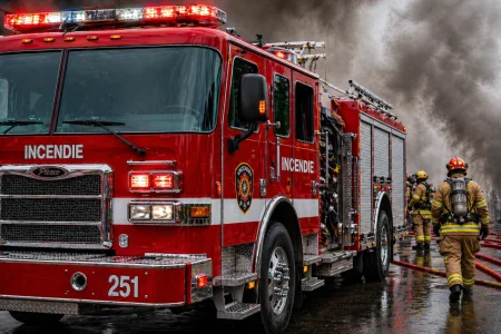 Incendie suspect dans un resto de poutine à Blainville