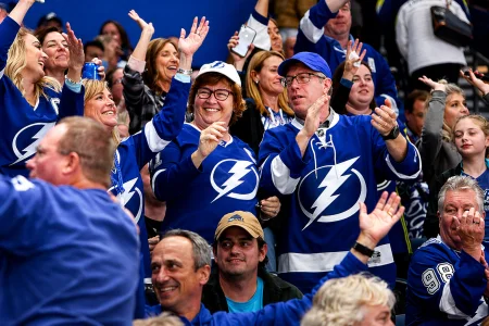Fans du Lightning de Tampa Bay