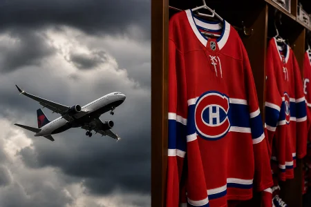 Météo extrême, le Canadien frappé avant le match 7