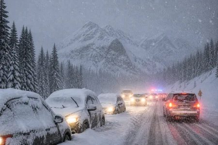 Tempête au Colorado, jusqu'à 90 cm de neige d'ici mercredi