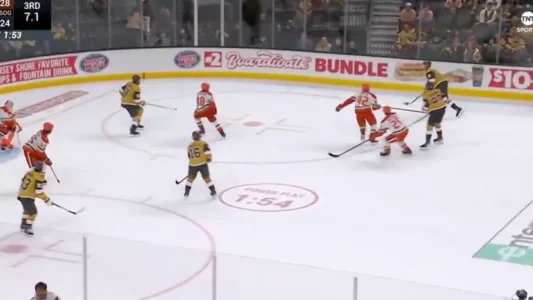Golden Knights goal breaking Dostals shutout