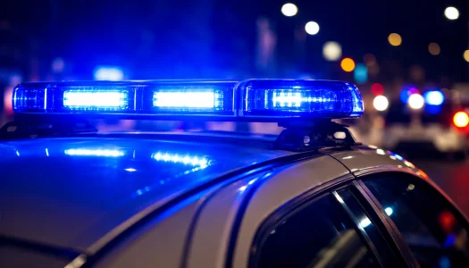 Une femme fonce sur un trottoir pour poursuivre un enfant